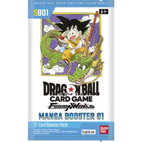 Dragon Ball Super CG: Fusion World - Manga Booster Box 01 (SB-01)