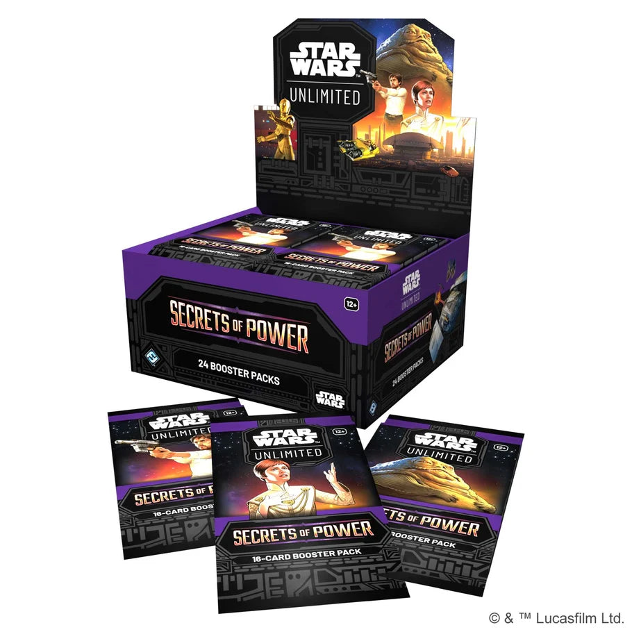 Star Wars: Unlimited - Secrets of Power Booster Display Set 6