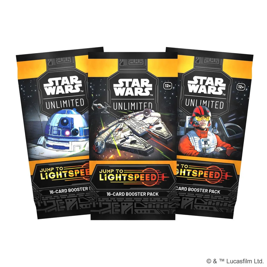 Star Wars: Unlimited Jump to Lightspeed Set 4 Booster Display